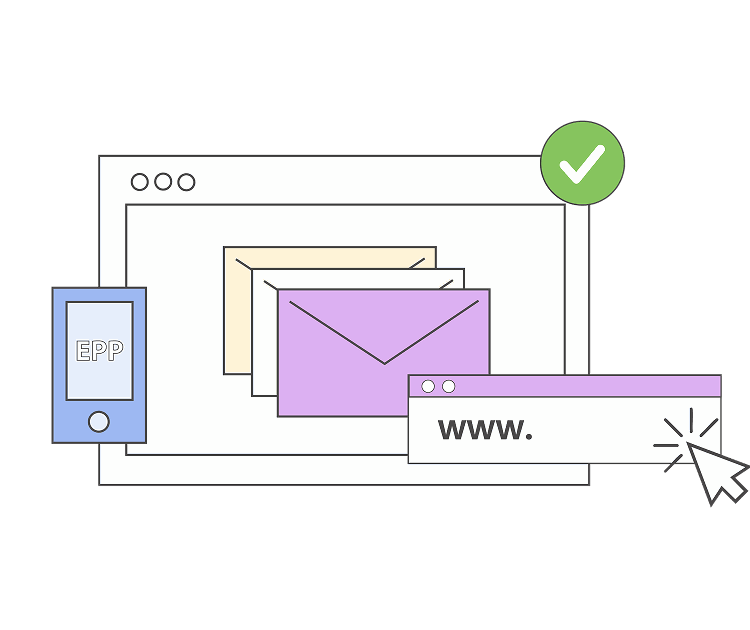 WhoGoHost domain transfer illustration