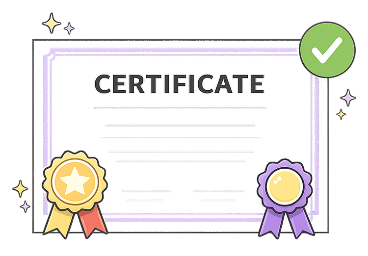 WhoGoHost accreditation certificate