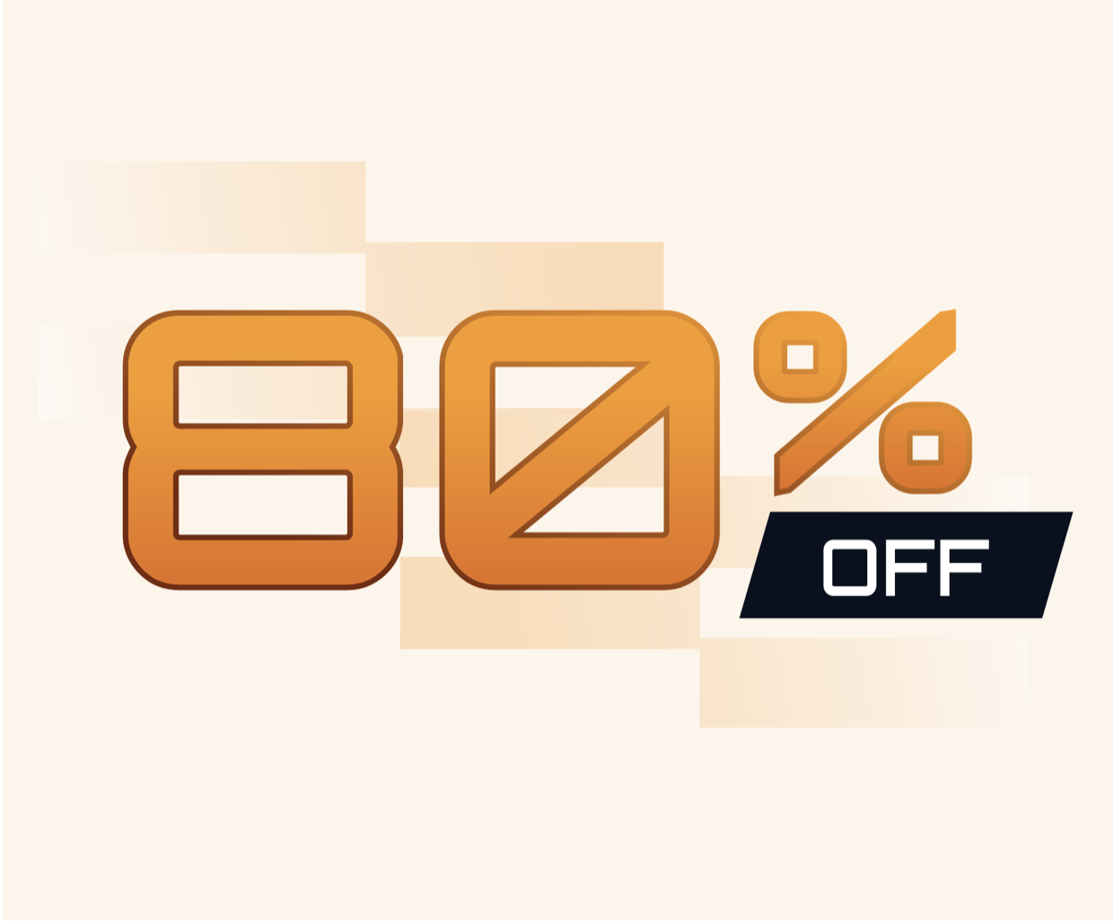 80% off all annual email hosting