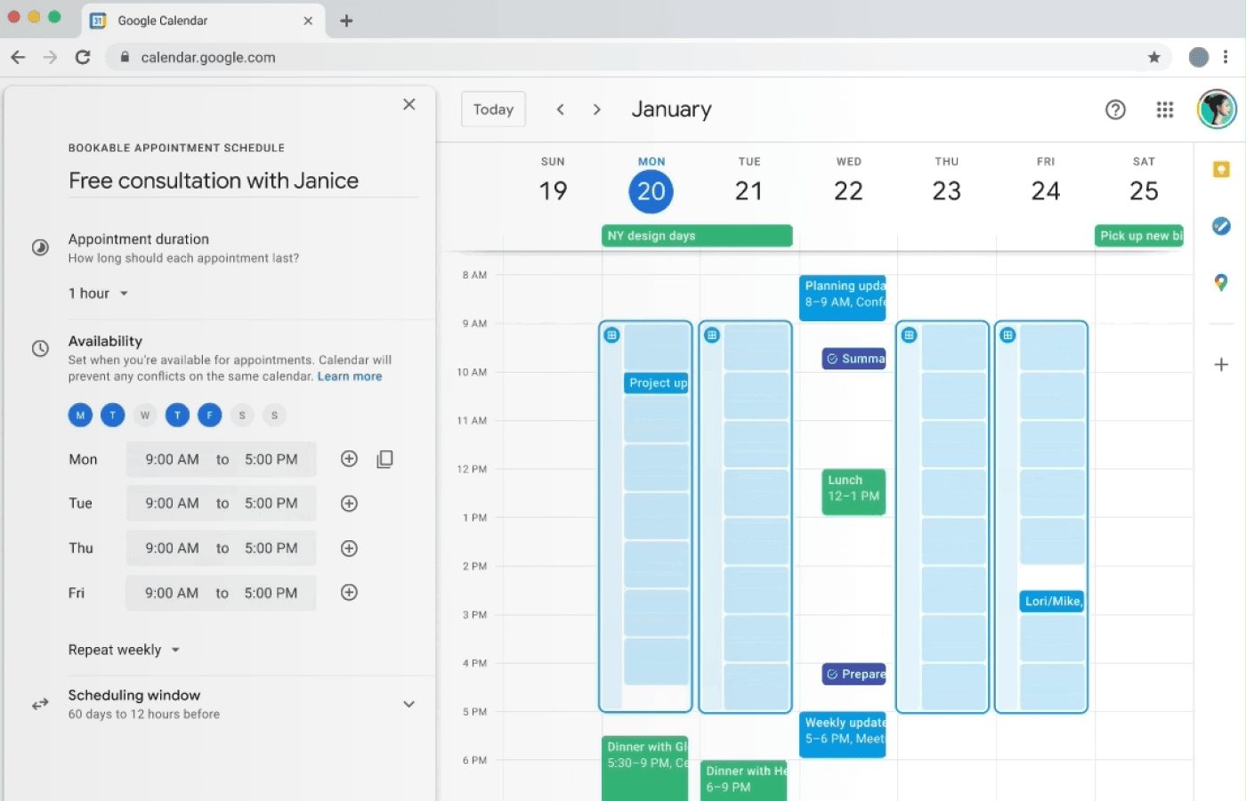 WhoGoHost Google Workspace dashboard