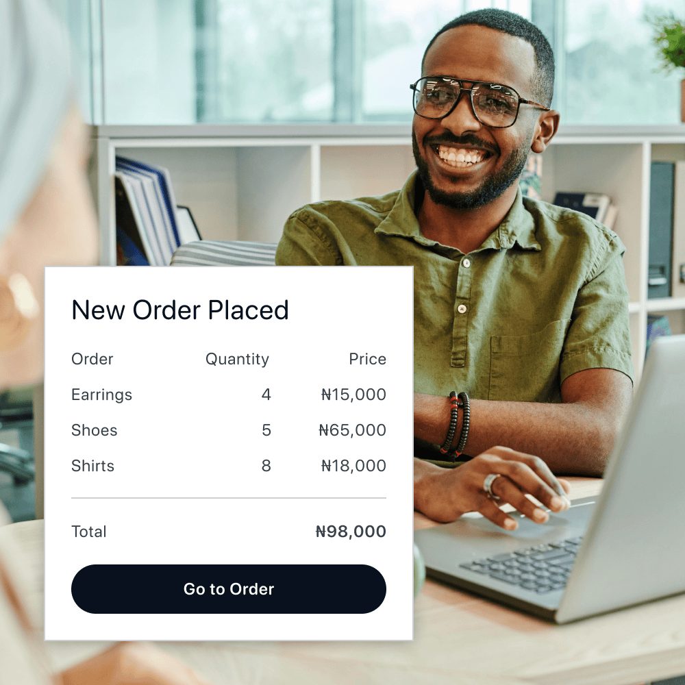 WhoGoHost online store builder on device