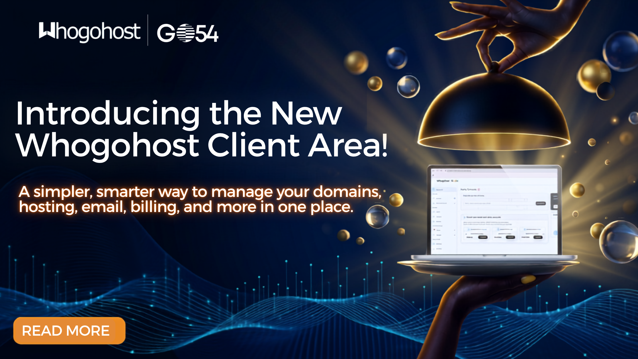 Introducing the New Whogohost Client Area